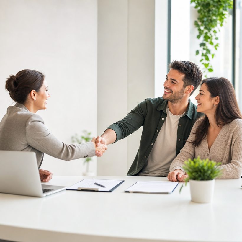 Courtier hypothécaire EG Conseils accompagne un couple à Québec