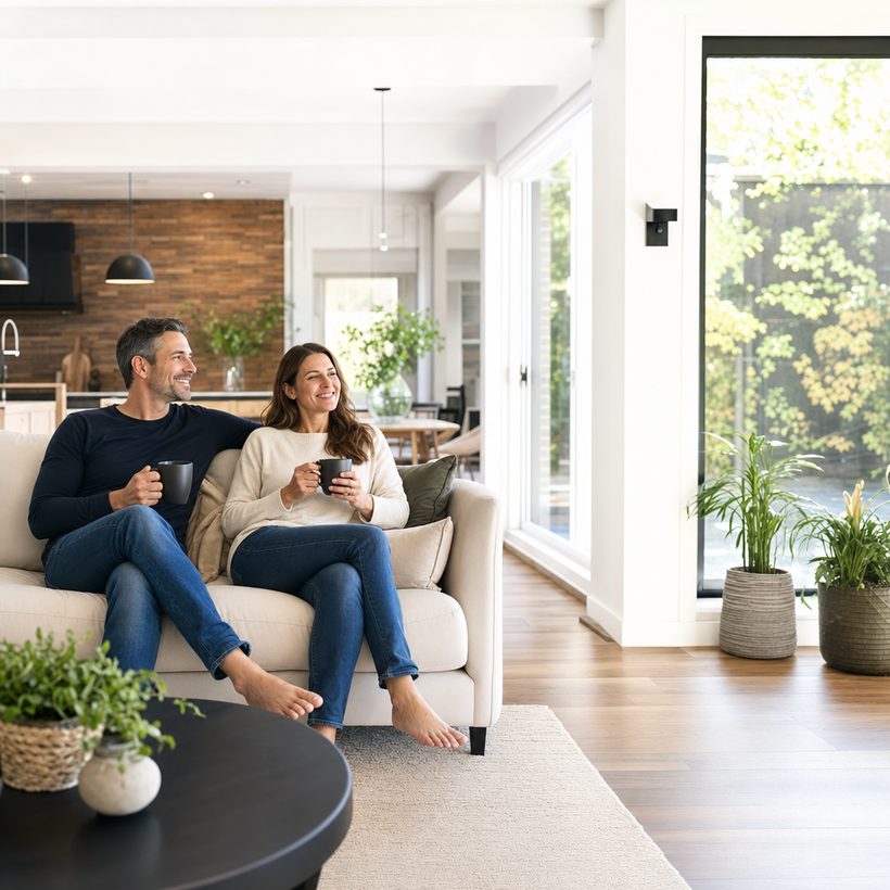 Propriétaire québécois qui profite de l'équité de sa maison rénovée