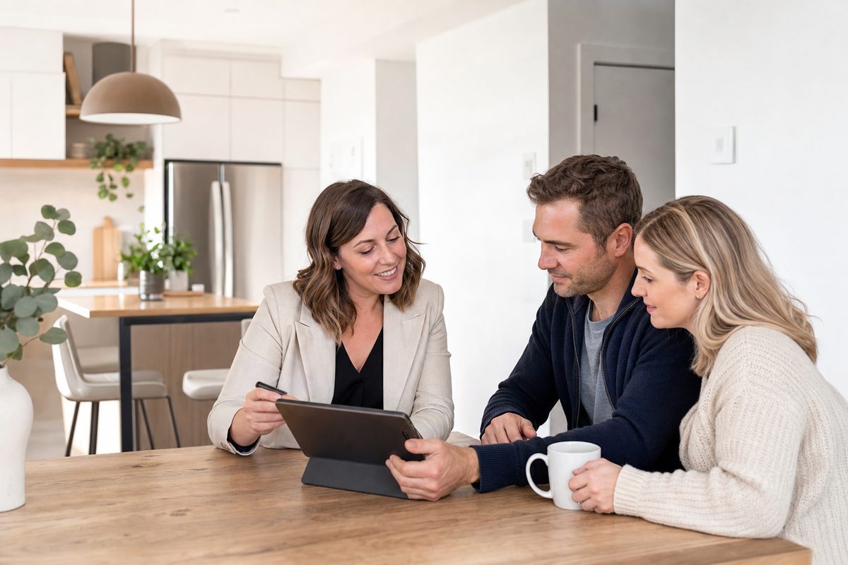 Évaluation de l'équité de la maison avec un courtier
